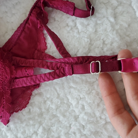 Victoria's Secret Purple/Fushia Garter Belt Bundle - Picture 7 of 17